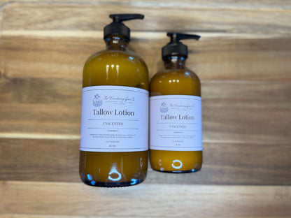 Tallow Lotion